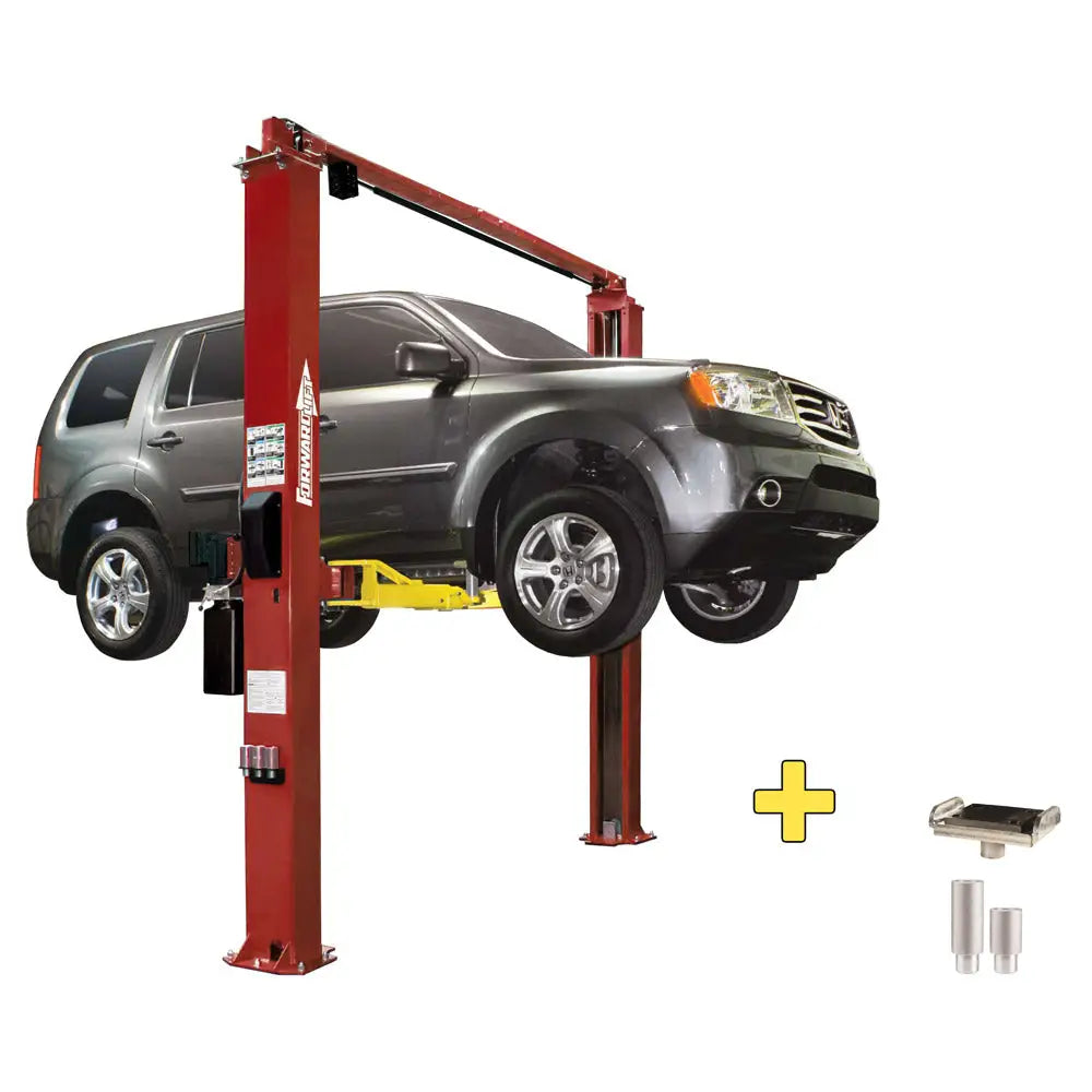 Forward Lift I10 10K Symmetric/Asymmetric 2 Post Car Lift - Heavy Duty Auto Lift for Home Garage & Auto Repair Shop - Perfect for Car Maintenance, Tire Changes & Vehicle Storage