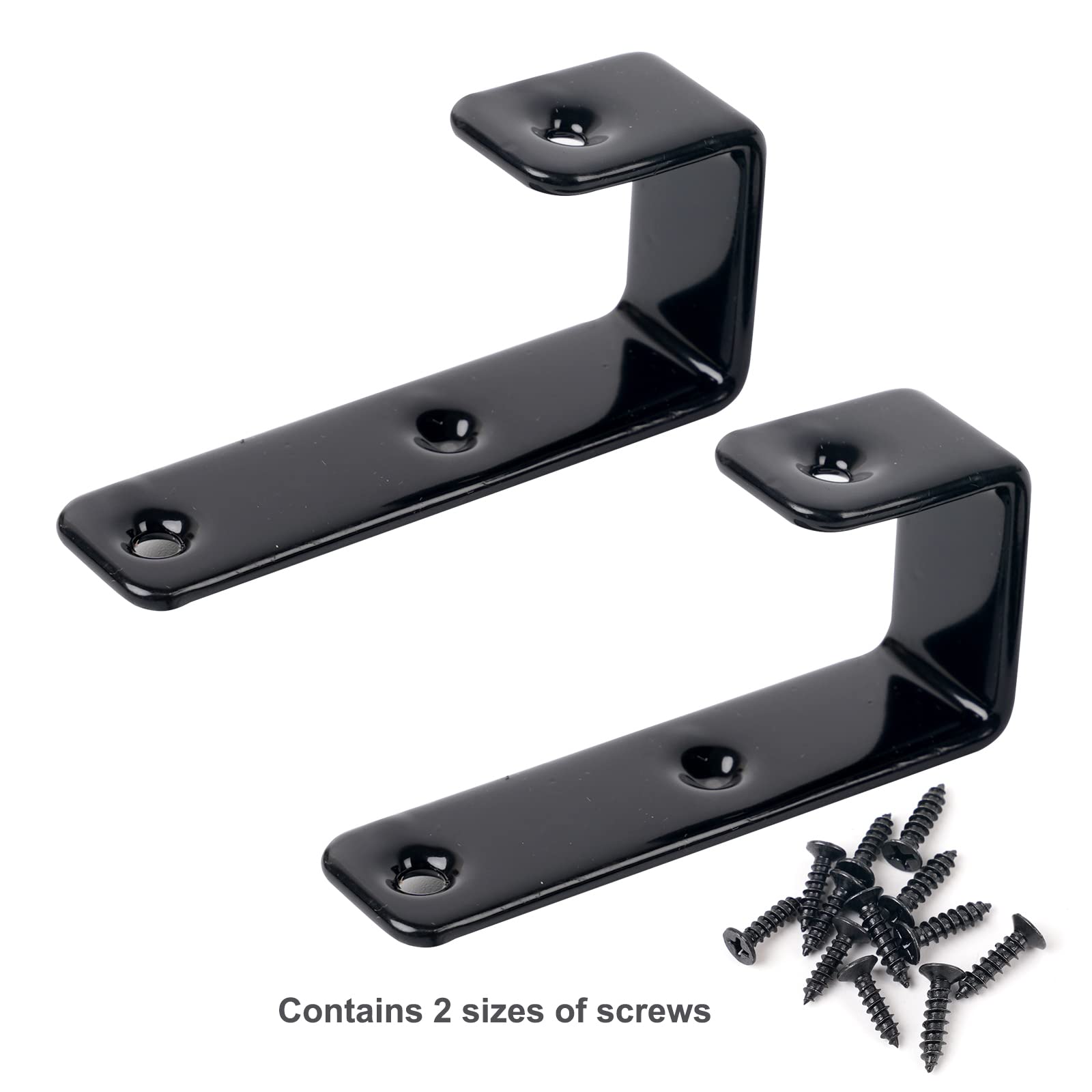 2 Pack Heavy Duty Bunk Bed Ladder Hooks - 1