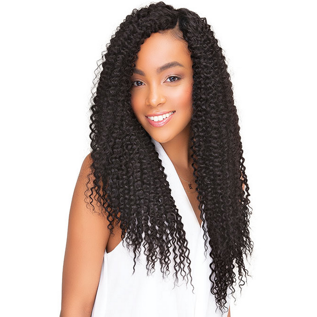 REMY ILLUSION BOHEMIAN WAVE Human Hair Extensions 3-Piece Set (6X6 Wide Part) - Perfect for Adding Volume & Length to Natural Hair | Great for Parties, Weddings & Everyday Styling