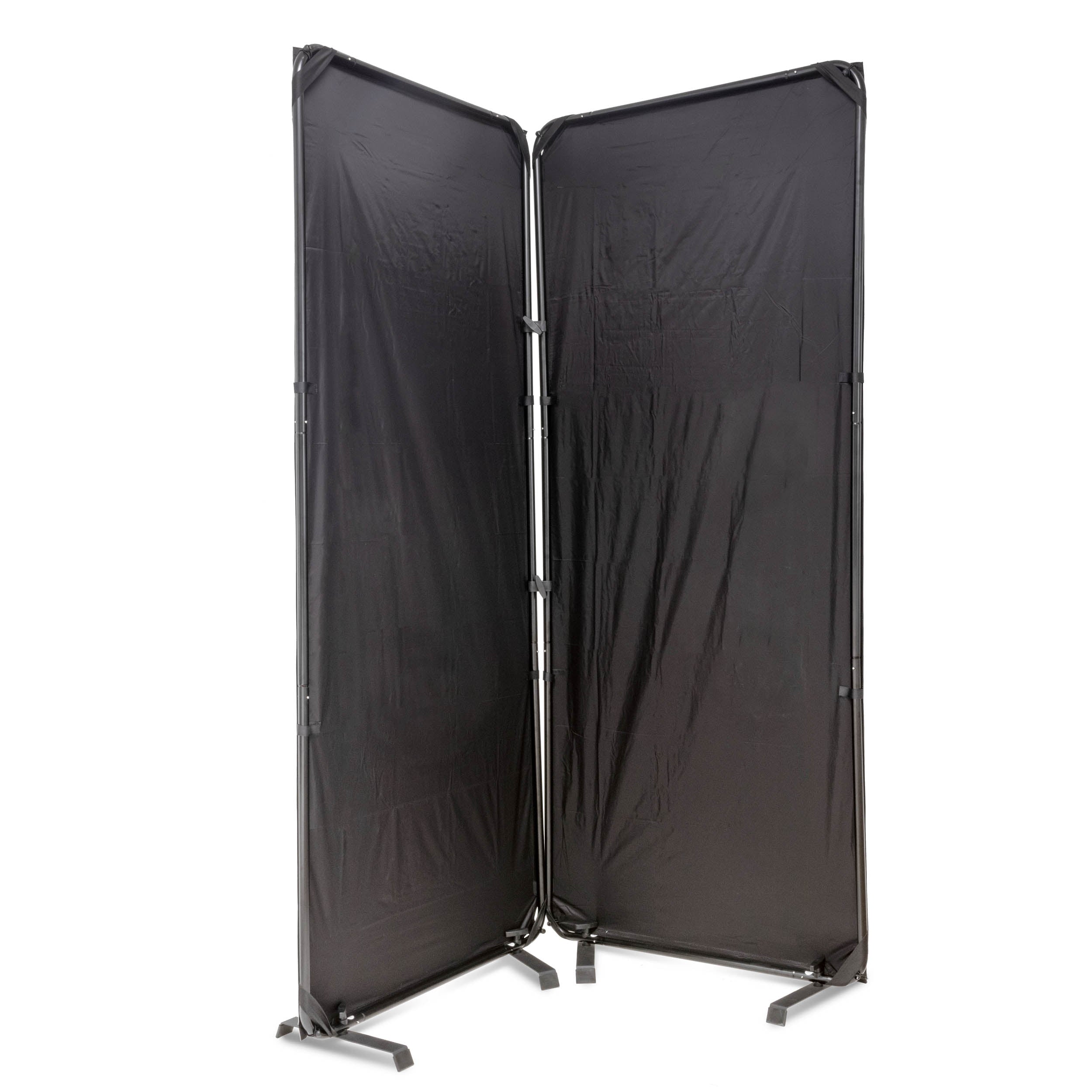 1x2.4m Free Standing Photography Reflector Panels - Reversible Black/White Fabric for Studio Lighting, Portrait Photography & Video Shooting - Professional Light Reflector for Indoor/Outdoor Use
