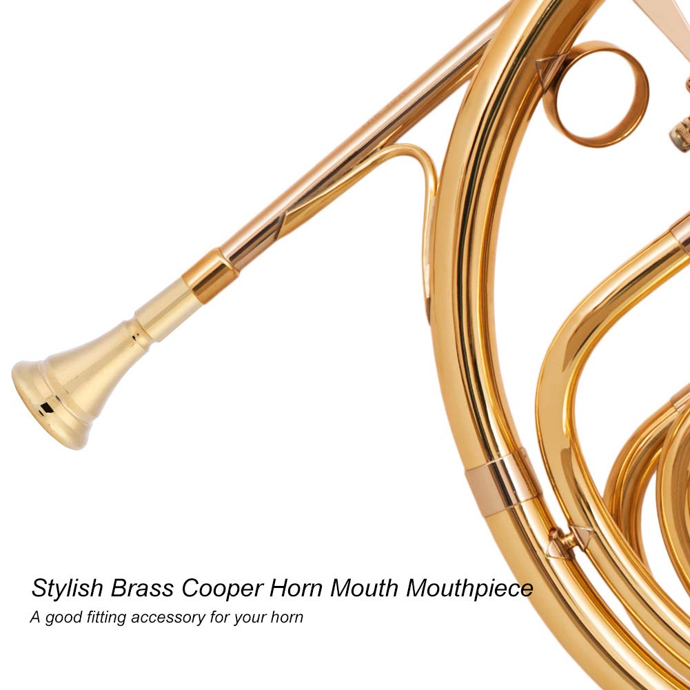 Professional Brass Horn Mouthpiece Replacement - High-Quality Horn Accessories for Trumpet & Brass Instruments | Perfect for Novice & Advanced Players - Band, Orchestra & Solo Performances