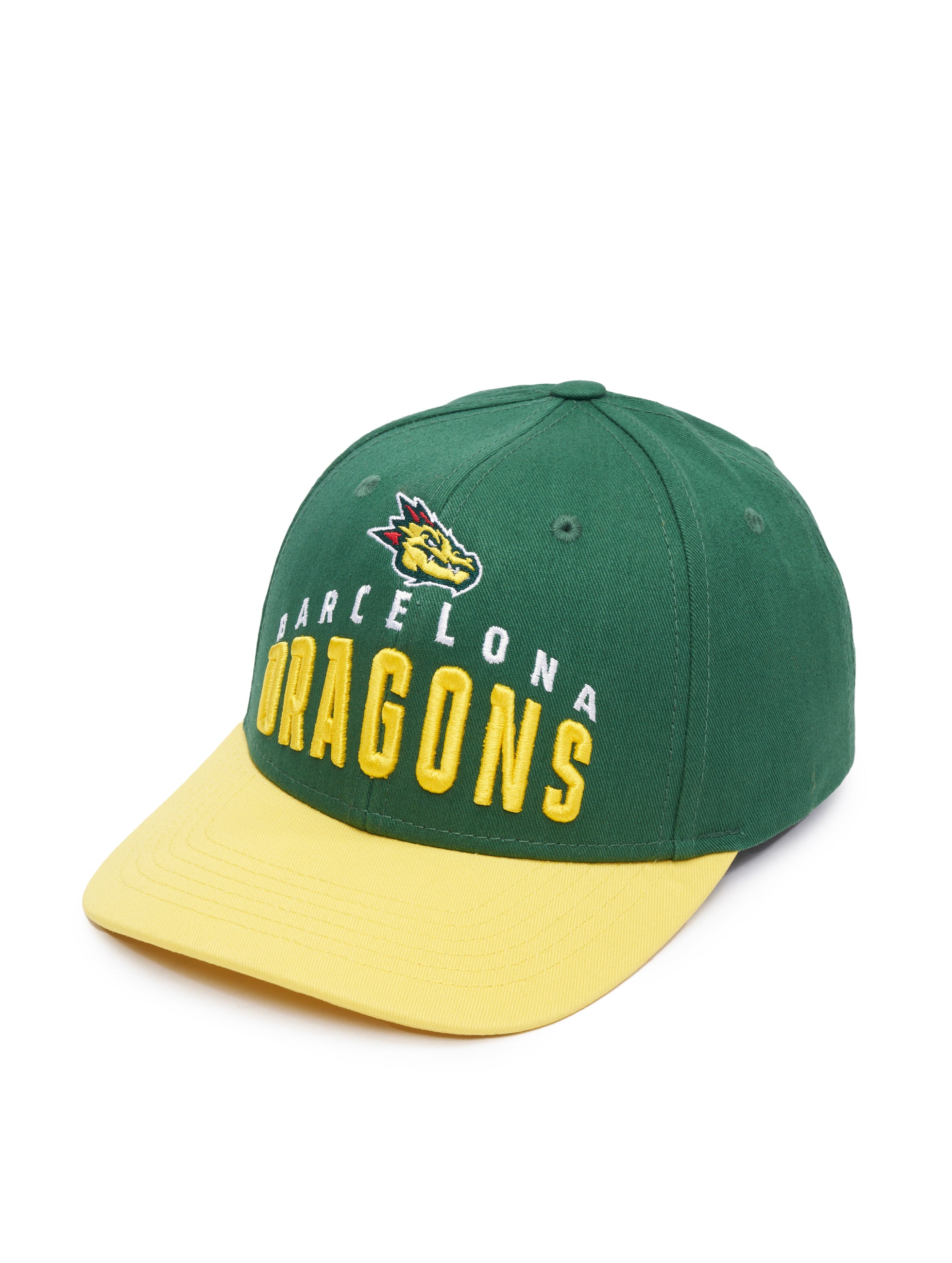 Barcelona Dragons Contrast Color Baseball Cap - Stylish Adjustable Hat for Sports Fans, Outdoor Activities & Casual Wear