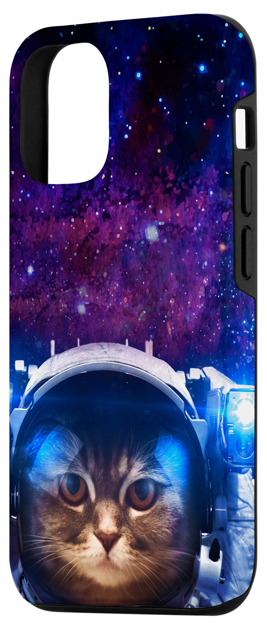 iPhone 12/12 Pro Case - Astronaut Cat in Space Design | Cosmic Themed Protective Cover | Perfect Gift for Cat Lovers & Space Enthusiasts | Use for Daily Protection, Travel & Unique Gift Giving
