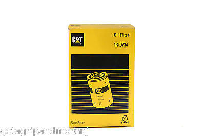 CAT Caterpillar 1R 0734 Heavy Duty Oil Filter for Trucks & Construction Equipment - Engine Protection & Extended Performance
