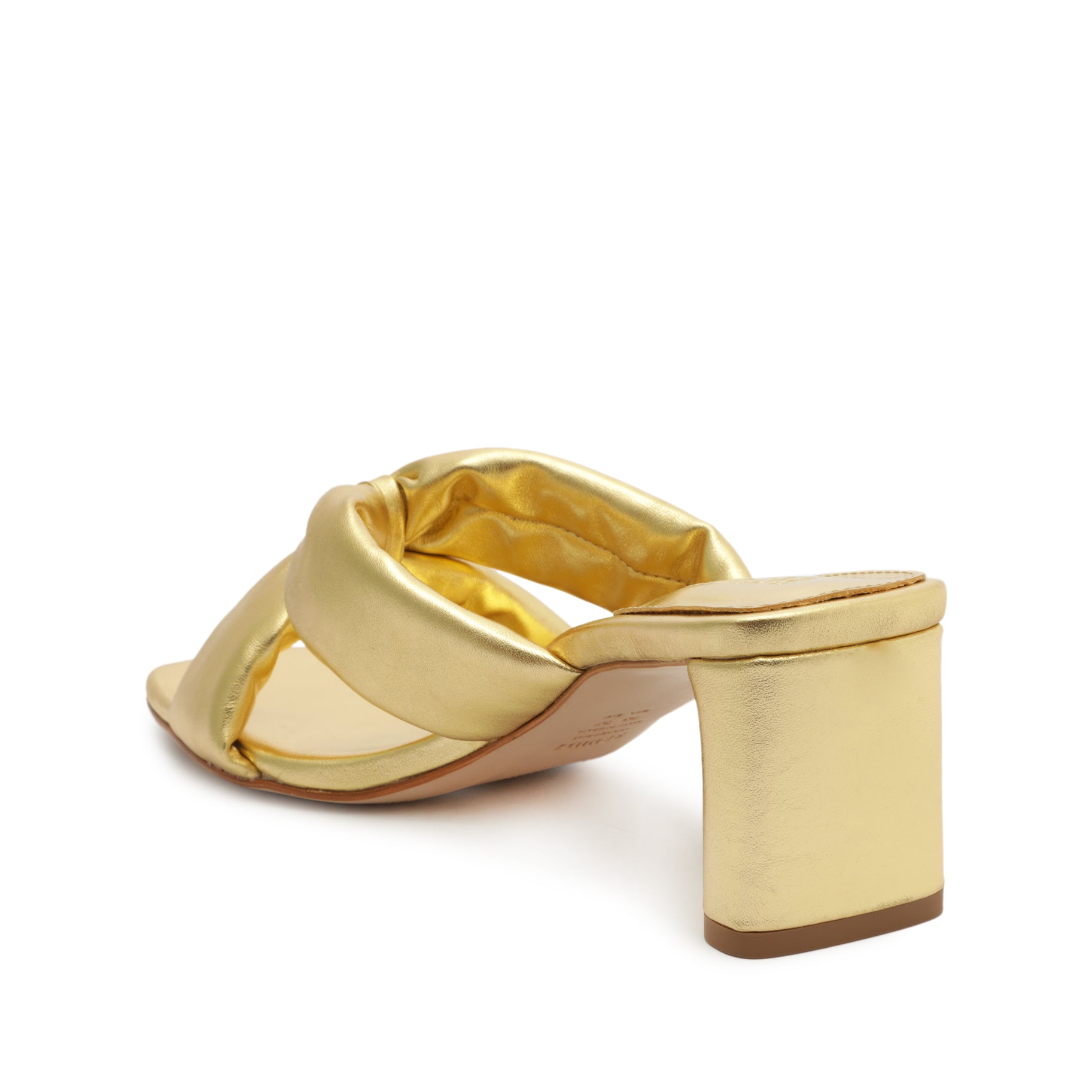 Fairy Mid Heel Metallic Leather Sandals for Women - Comfortable Dressy Gladiator Sandals for Summer, Parties & Weddings