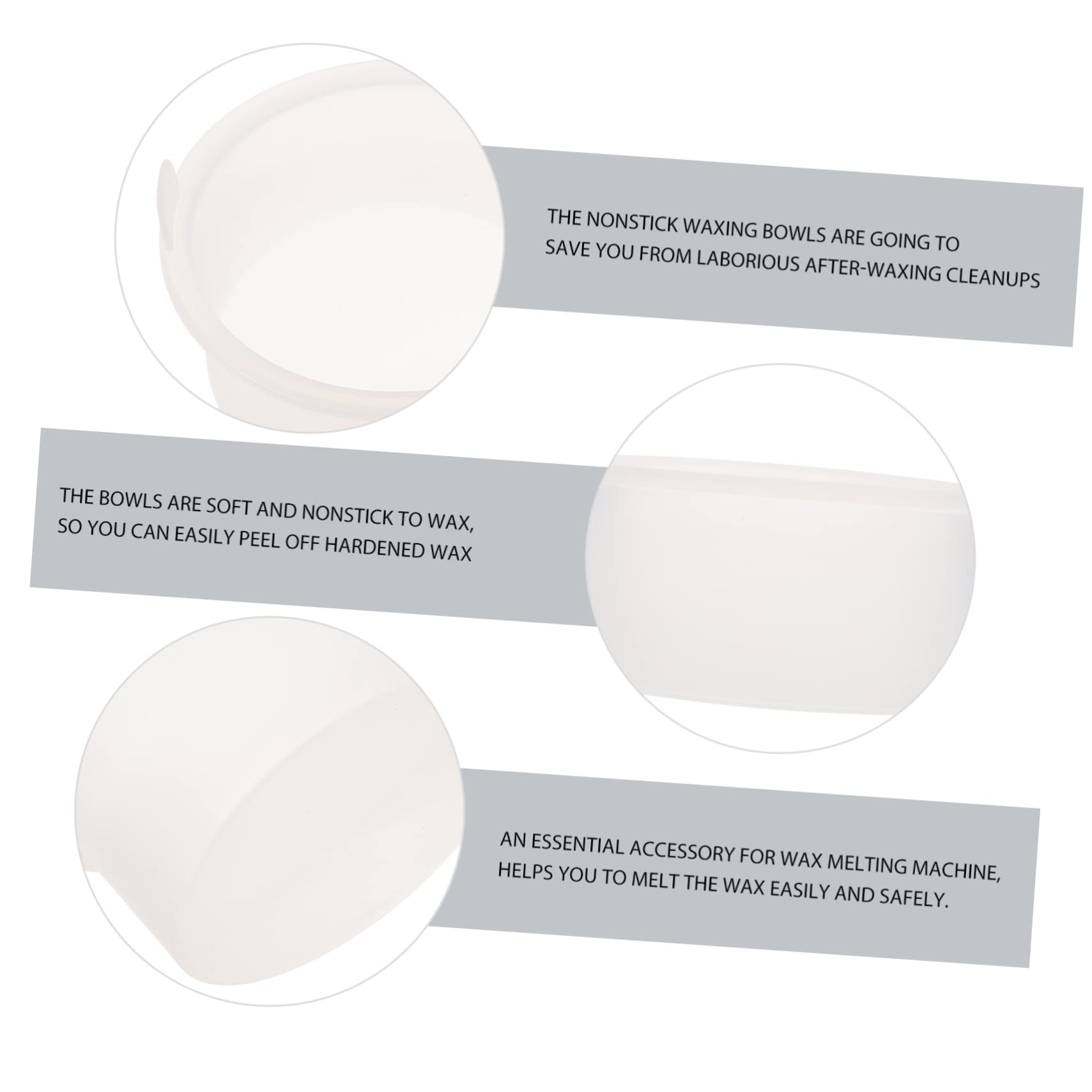 Premium Silicone Wax Melting Bowl - 1pc Wax Warmer & Melter for Aromatherapy, DIY Candles, Essential Oils | Non-Stick, Heat-Resistant Wax Container for Home, Spa, Yoga & Relaxation