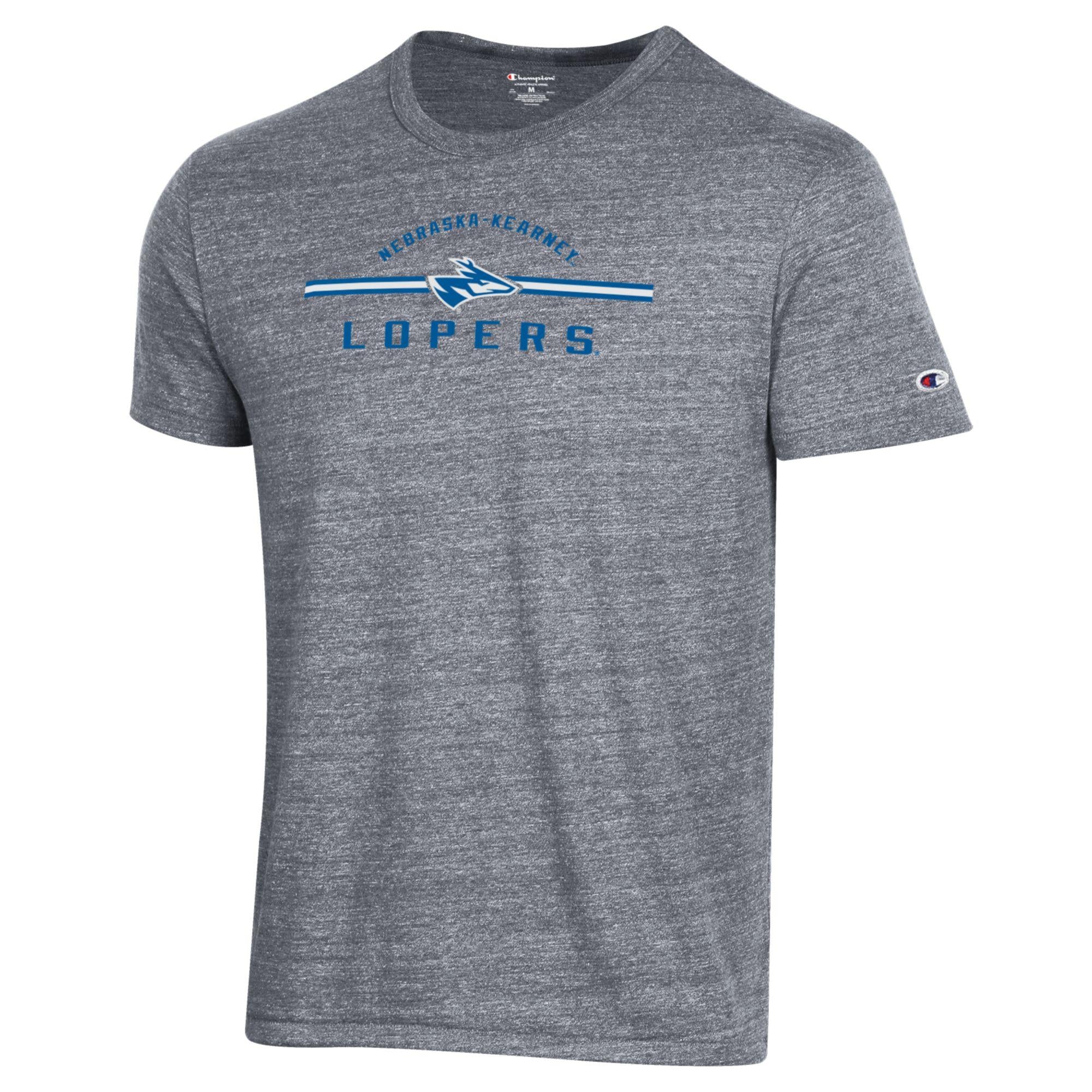 Men's UNK Lopers Fine Line Triblend T-Shirt - Soft Comfortable Casual Tee for Everyday Wear, Gym & Street Style