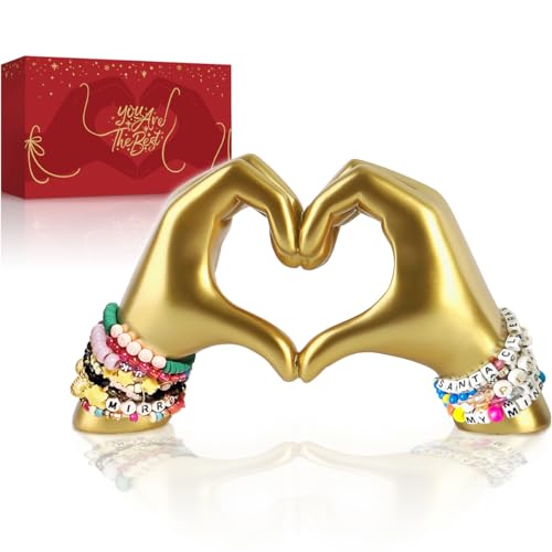 Heart Hands Gold