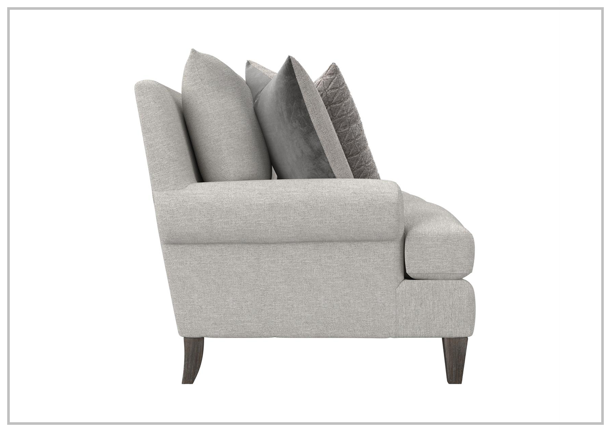 Bernhardt Isabella Fabric Sofa with Plush Feather Down Cushions - Luxurious Comfort for Living Room, Lounge & Family Gatherings