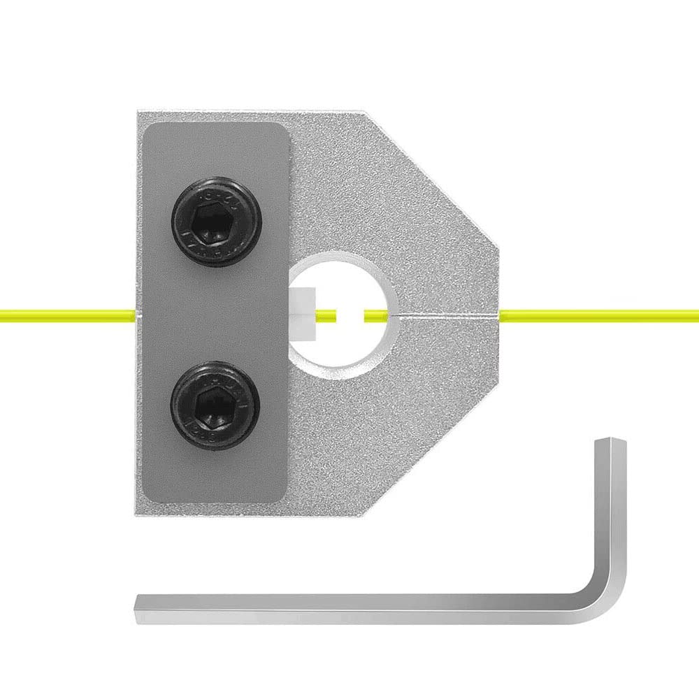 IdeaFormer Filament Welder Connector - 3D Printer Filament Joiner Tool for 1.75mm PLA, ABS, PETG | Repair Broken Filament & Extend Spools | Compatible with Most FDM 3D Printers | Perfect for Continuous Printing & Filament Recycling (Black/Silver)