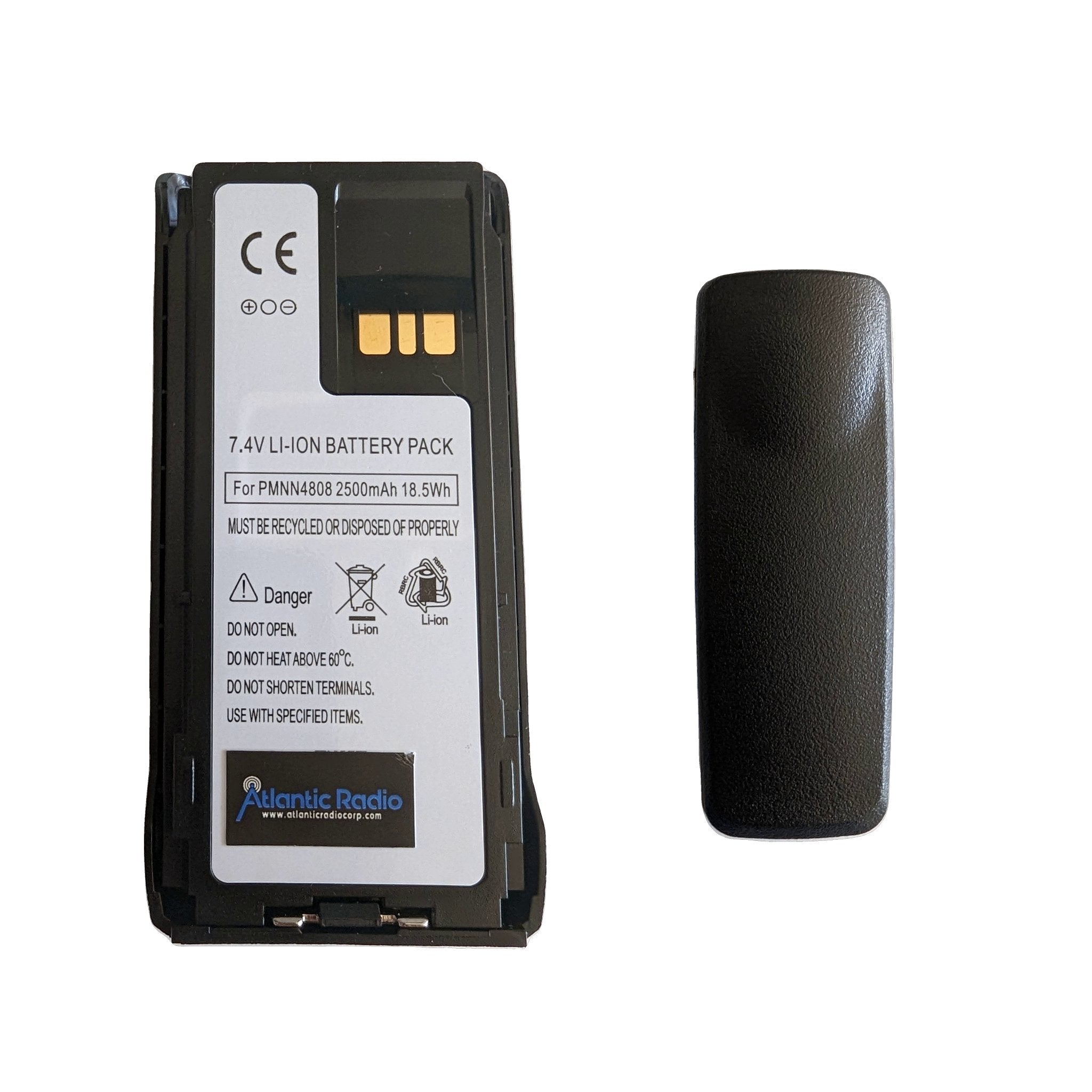 Original Atlantic Radio PMNN4807A Replacement Battery for Motorola R7 - Compatible with Motorola R7 Two-Way Radio - Long-Lasting Power for Outdoor Adventures, Emergency Communication & Work Safety
