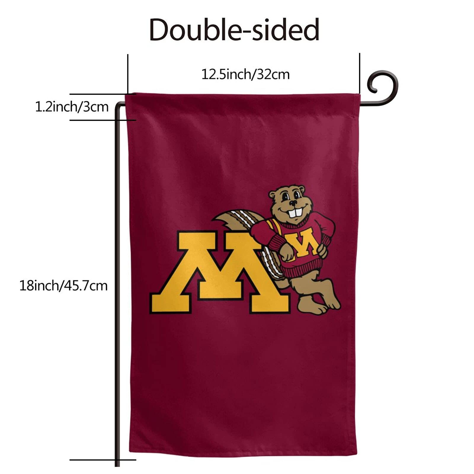 Minnesota Twin Cities Double Sided Garden Flag - Outdoor Indoor Home Yard Decor for Porch, Lawn & Seasonal Celebrations