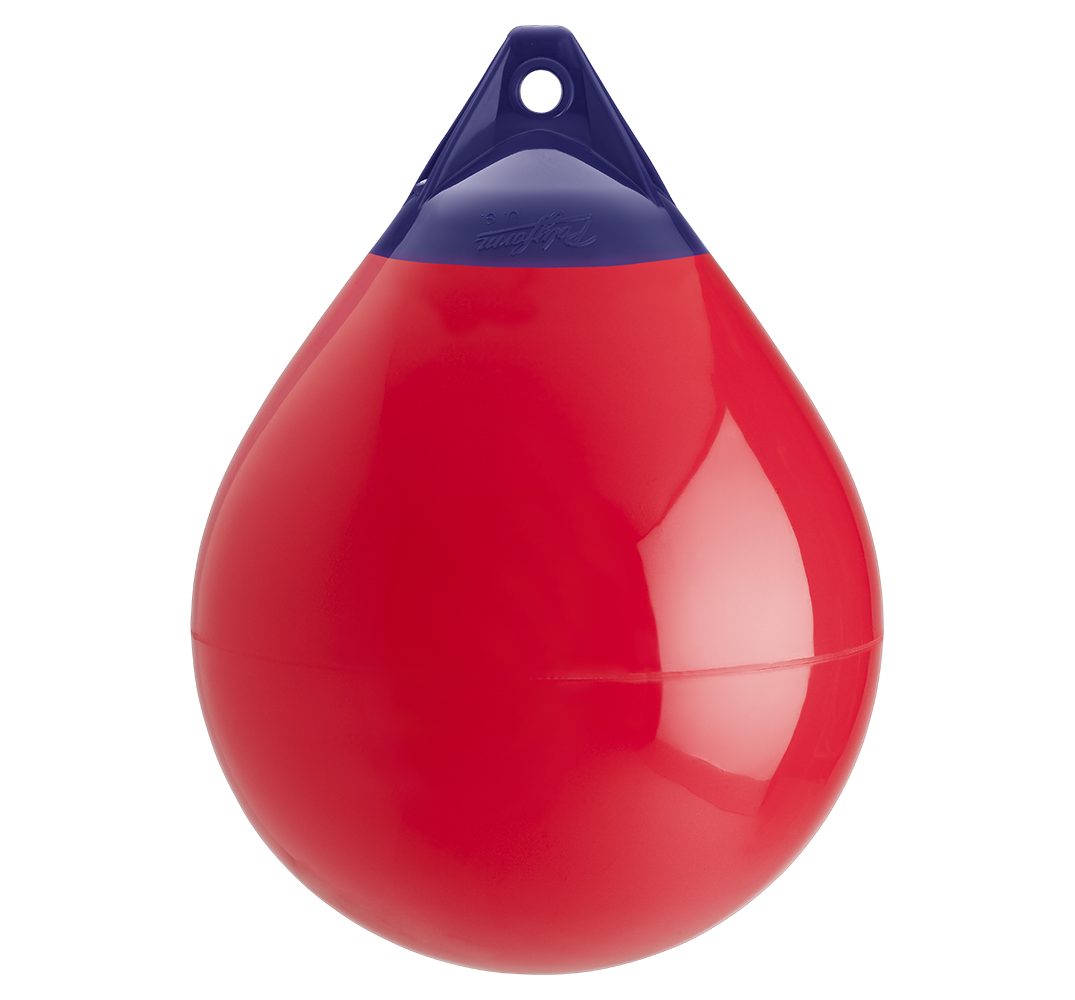 Polyform A5 Marker Buoy 27x36 Inch - High Visibility Marine Buoy for Boat Anchoring, Fishing, Diving & Water Safety