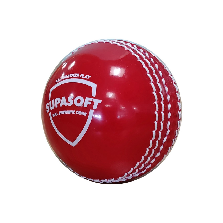 SG Supasoft Cricket Ball - Soft Training Cricket Ball for Beginners & Kids - Perfect for Indoor & Outdoor Practice, Backyard Games, and Cricket Training Sessions
