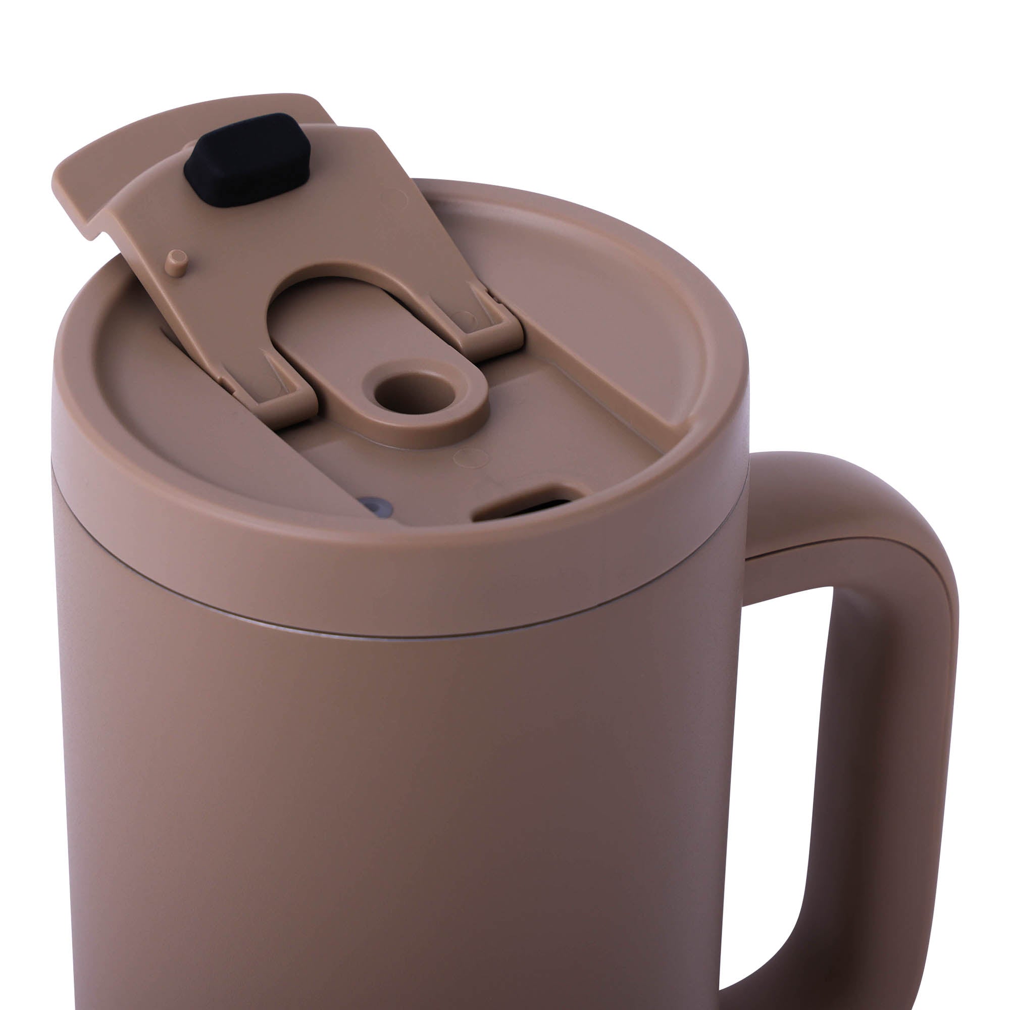 40oz Insulated Stainless Steel Tumbler with Lid & Straw - Double Wall Vacuum Coffee Cup for Hot & Cold Drinks - Perfect for Travel, Office, Gym & Outdoor Activities