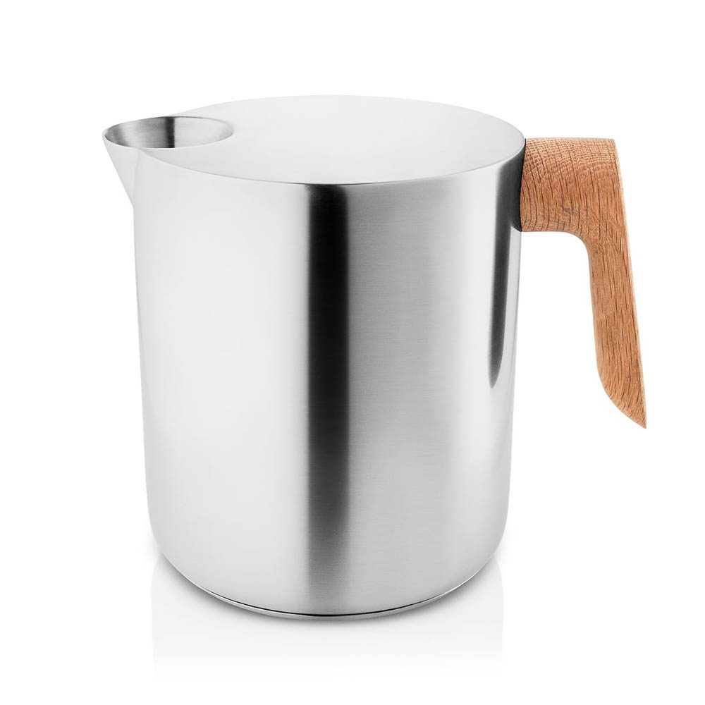 EVA SOLO Nordic Kitchen 1L Stainless Steel Induction Kettle - Perfect for Modern Kitchens, Tea & Coffee Brewing, Home & Office Use
