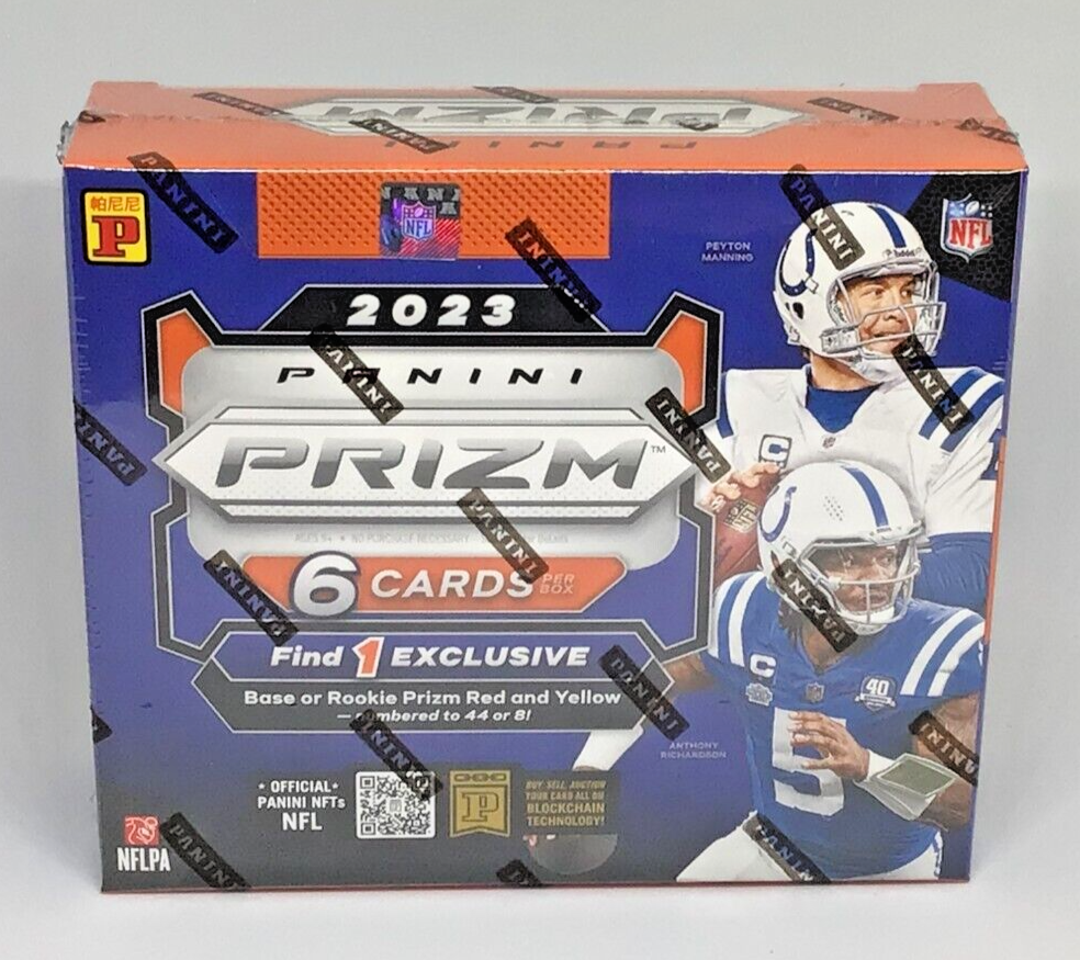 2023 Panini Prizm Football International Asia Edition - Exclusive Tmall Collector's Box | Rare Trading Cards for Sports Fans & Collectors | Perfect for Gifts, Investments, and Fantasy Leagues
