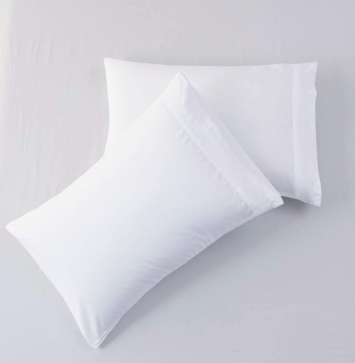 Premium 400 Thread Count Queen Size Cotton Bed Sheets Set - 4 Piece Deep Pocket Fitted Sheet (60