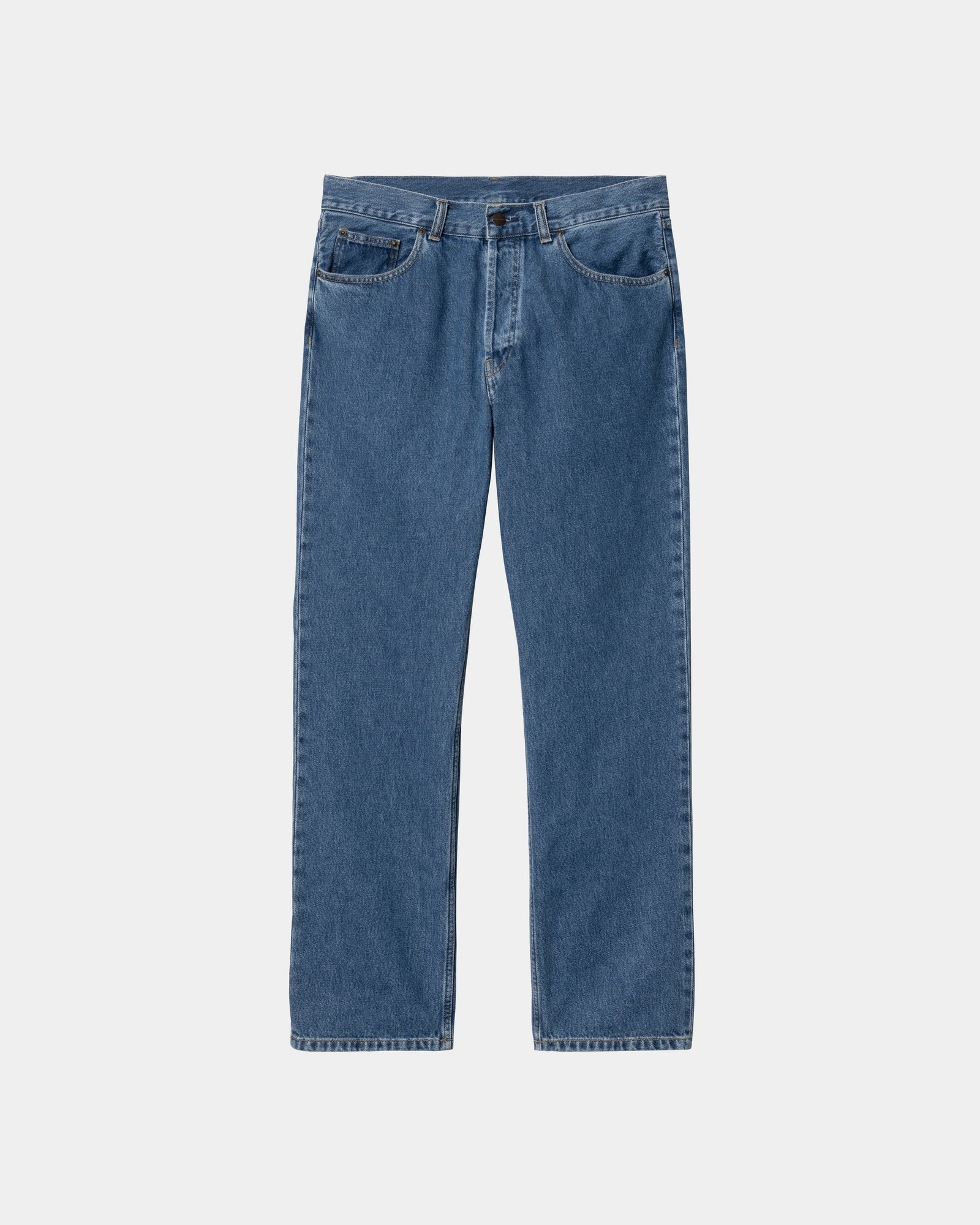 Nolan Pant for Men - Blue Heavy Stone Wash Denim Jeans | Comfortable & Stylish for Casual Wear, Work, and Everyday Outfits