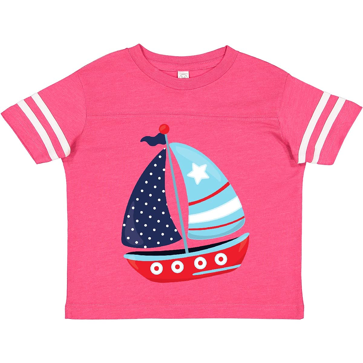 Inktastic Sailing Boat Toddler T-Shirt for Kids & Sailors