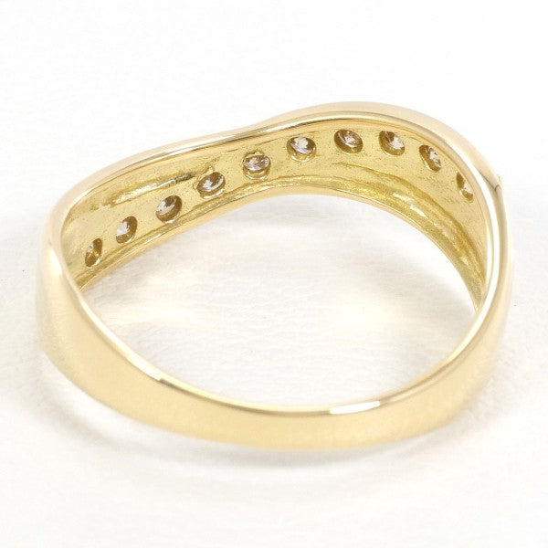 18K Yellow Gold Diamond Ring for Women - Elegant Solitaire Engagement & Wedding Band - Perfect for Proposals, Anniversaries, and Special Occasions