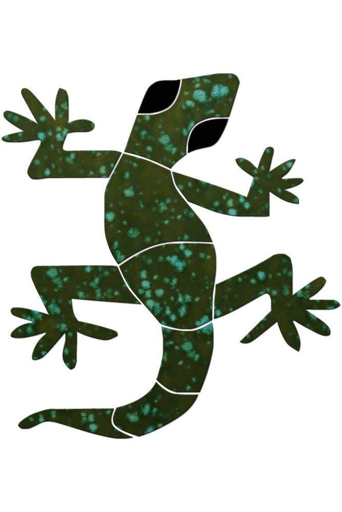 Large Gecko Ceramic Swimming Pool Mosaic Tile - 11