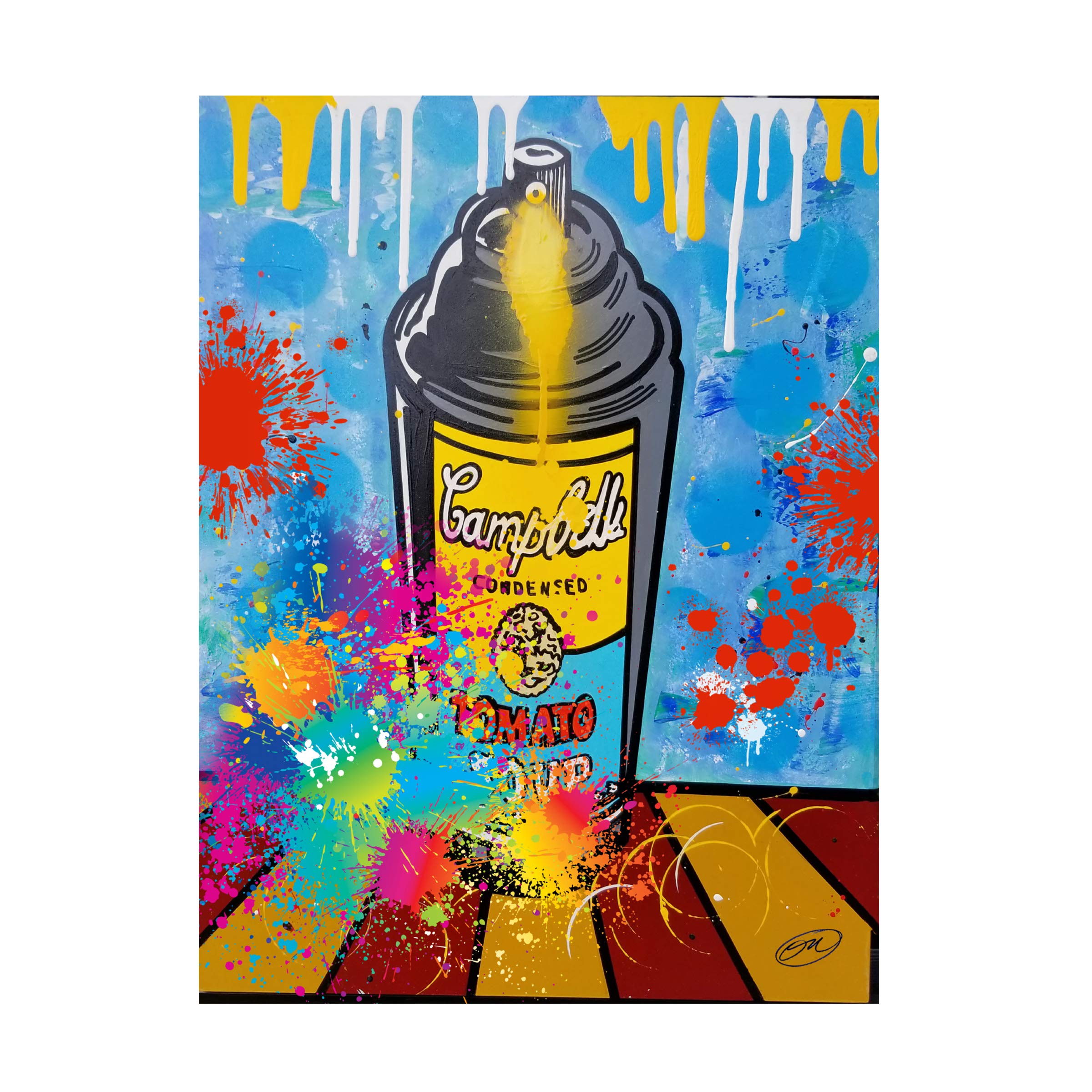 Oliver Nolan Tomato Soup Fine Art Print - 18x24 Inches, Multiple Colors - Perfect for Home Decor, Office & Gift Giving