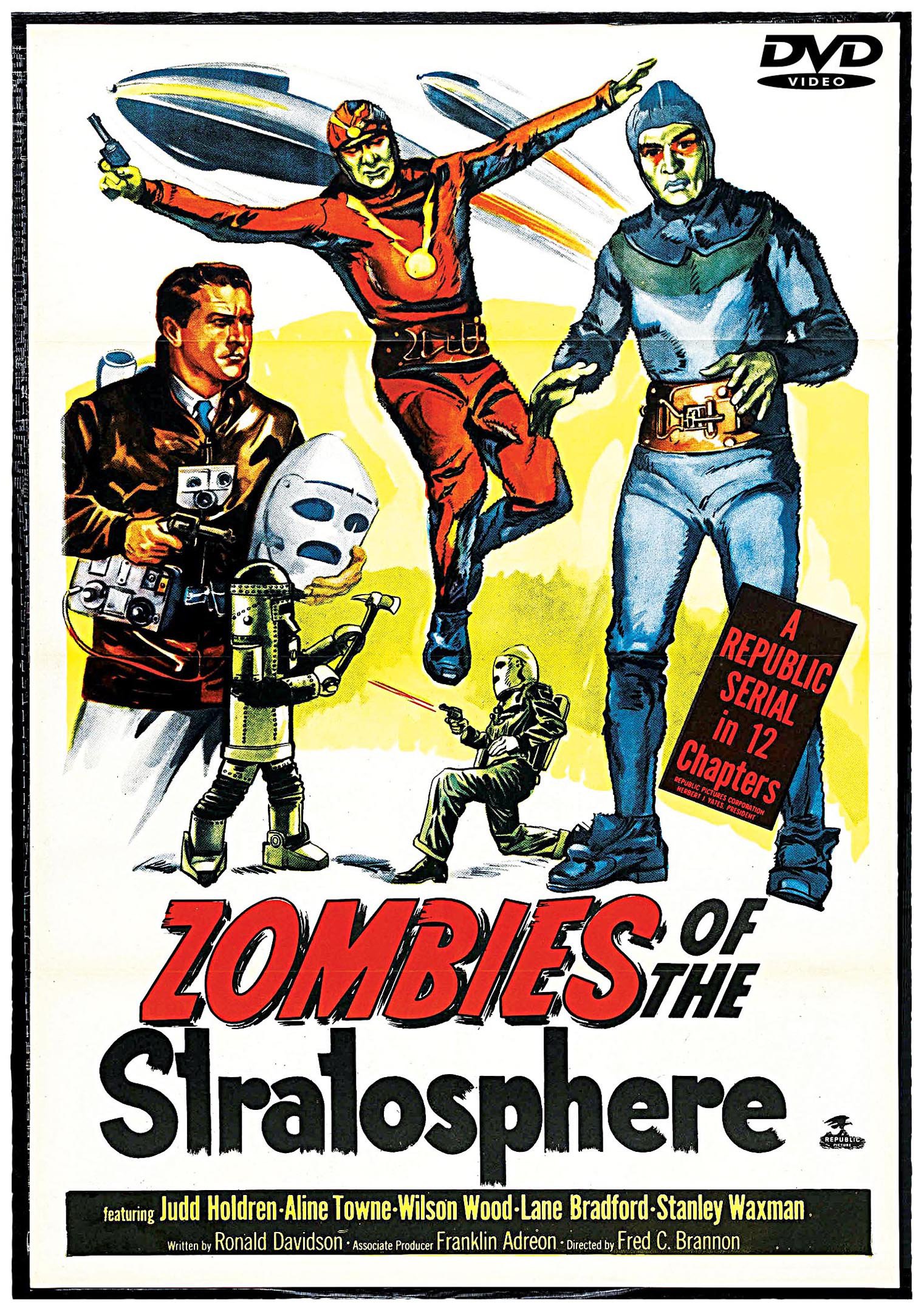 Zombies of the Stratosphere - Classic Sci-Fi Horror Movie DVD | Collectible Cult Film for Halloween & Movie Nights