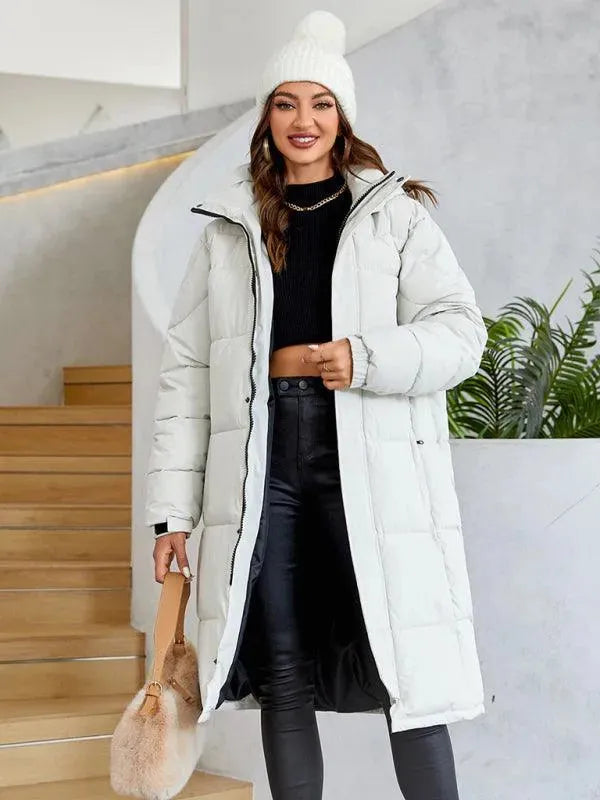Women's Winter Puffer Coat - Lightweight Warm Jacket for Cold Weather, Waterproof & Windproof - Perfect for Outdoor Activities, Hiking, and Daily Commute