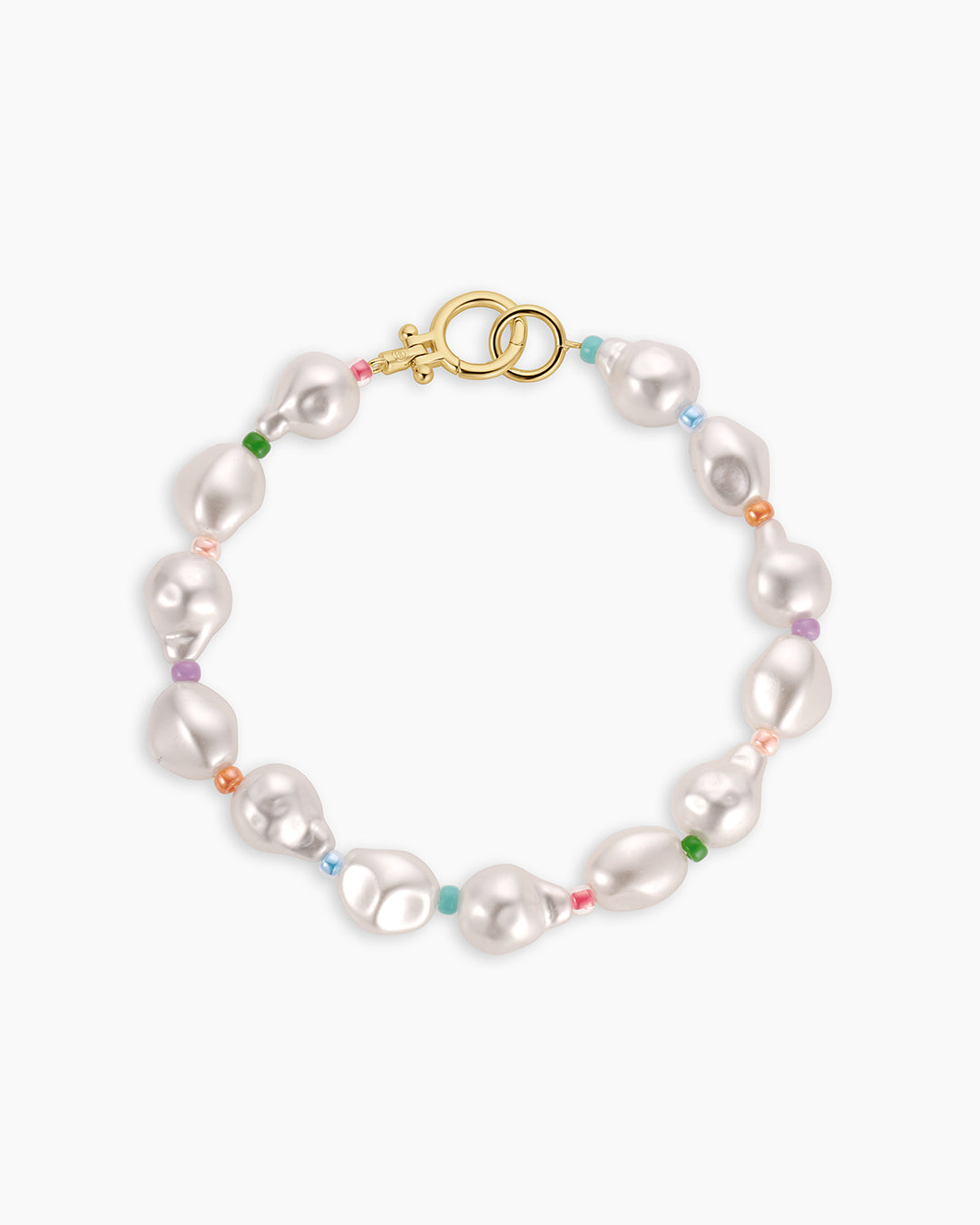 Pearl Rainbow Cove Bracelet - Elegant Beaded Jewelry for Women | Perfect for Weddings, Parties & Everyday Wear