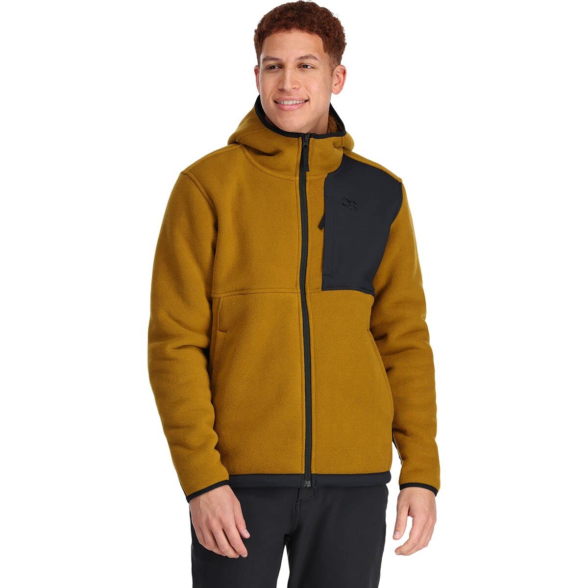 Outdoor Research Juneau Fleece Hoodie for Men - Lightweight Warm Winter Jacket with Hood for Hiking, Camping & Outdoor Adventures