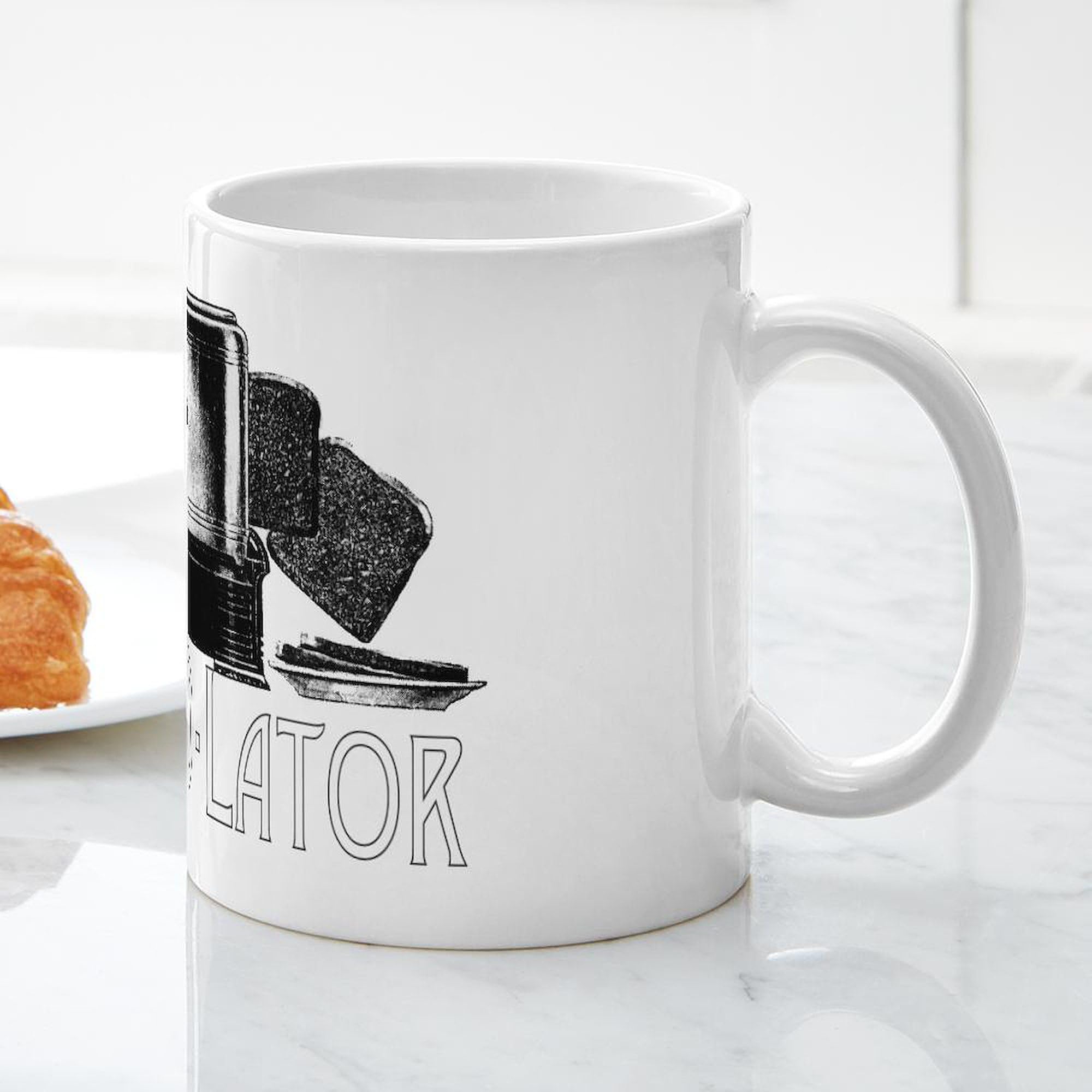 Toast O Lator Mug - 11 oz (325 ml) Ceramic Coffee Cup for Tea & Hot Beverages - Perfect for Office, Home & Gifts