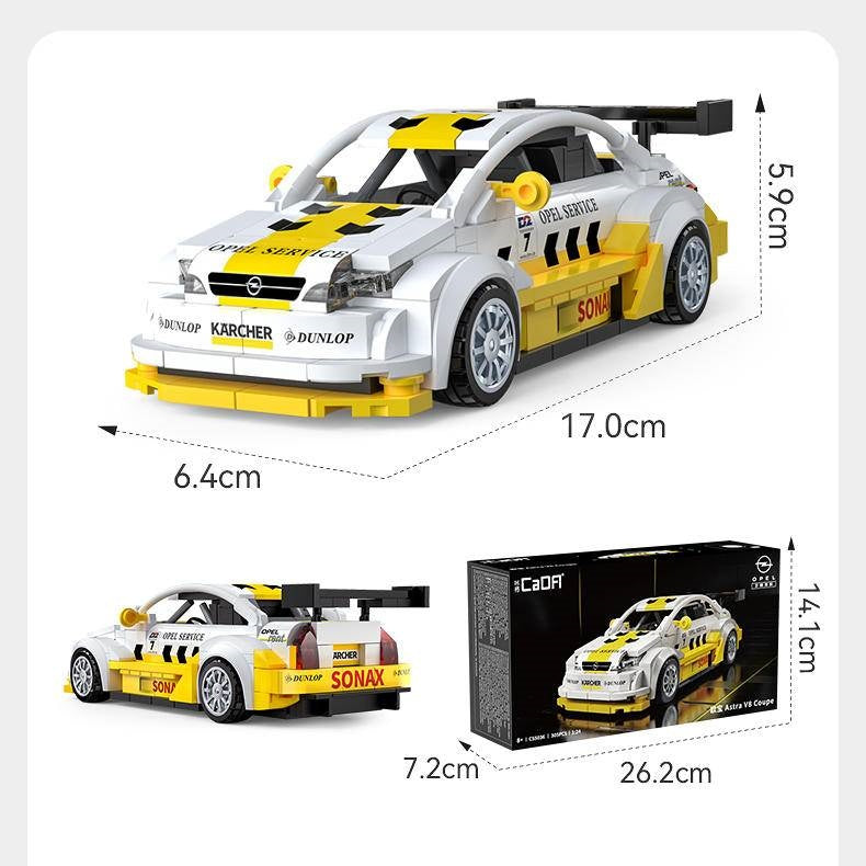 1:24 CADA Shelby GT350 Die-Cast Model Car - Collectible Toy for Car Enthusiasts & Kids - Perfect for Display, Gifts, and Racing Play Scenes
