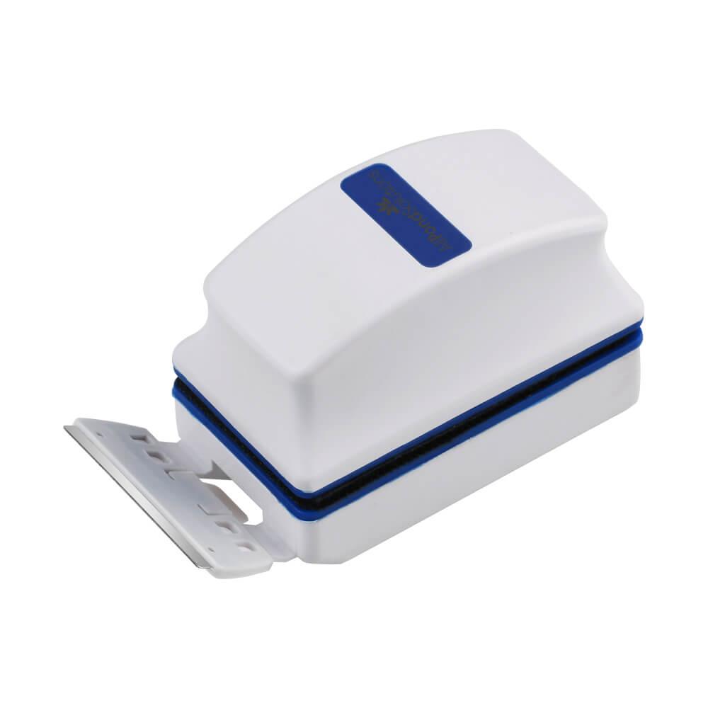 MAG 120 Magnetic Aquarium Cleaner - Powerful Floating Glass Tank Scraper for Freshwater & Saltwater Fish Tanks - Easy Algae Removal Tool for Home & Office Aquariums