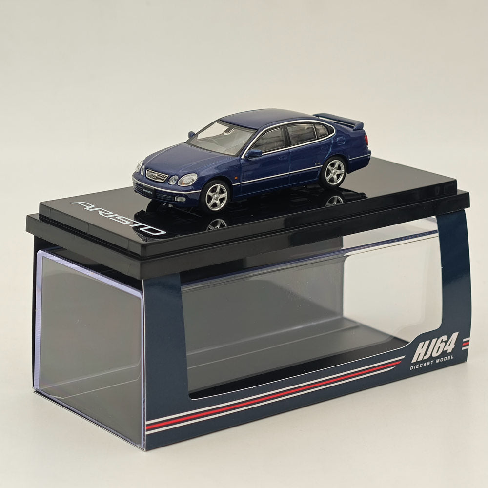 1/64 Scale Toyota Aristo V300 Vertex Edition Early Version Diecast Model Car - Collectible Hobby Japan Miniature for Display & Racing Scenes