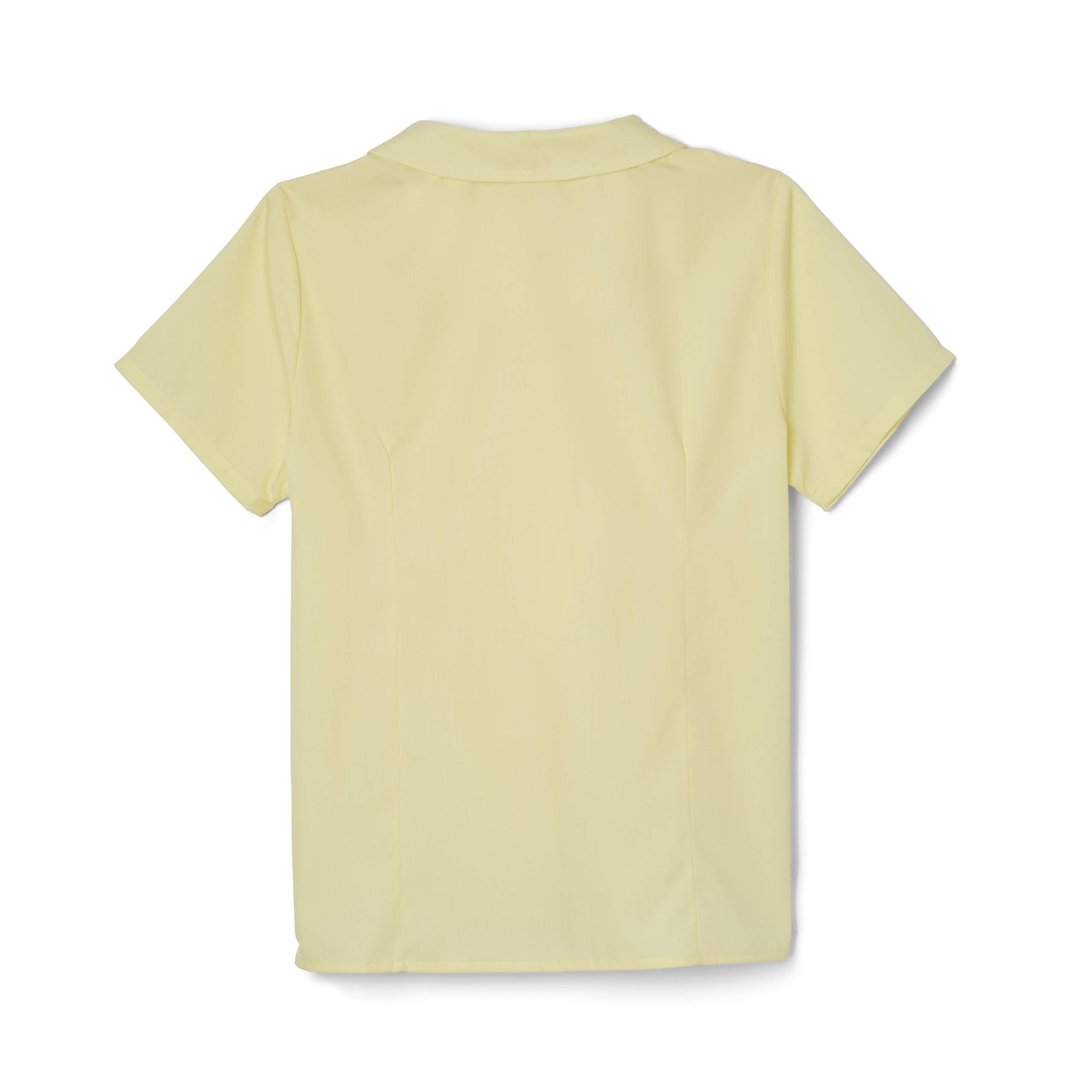 French Toast Girl's Short Sleeve Peter Pan Collar Blouse - Classic & Plus Size Tops for School, Tea Parties & Special Occasions