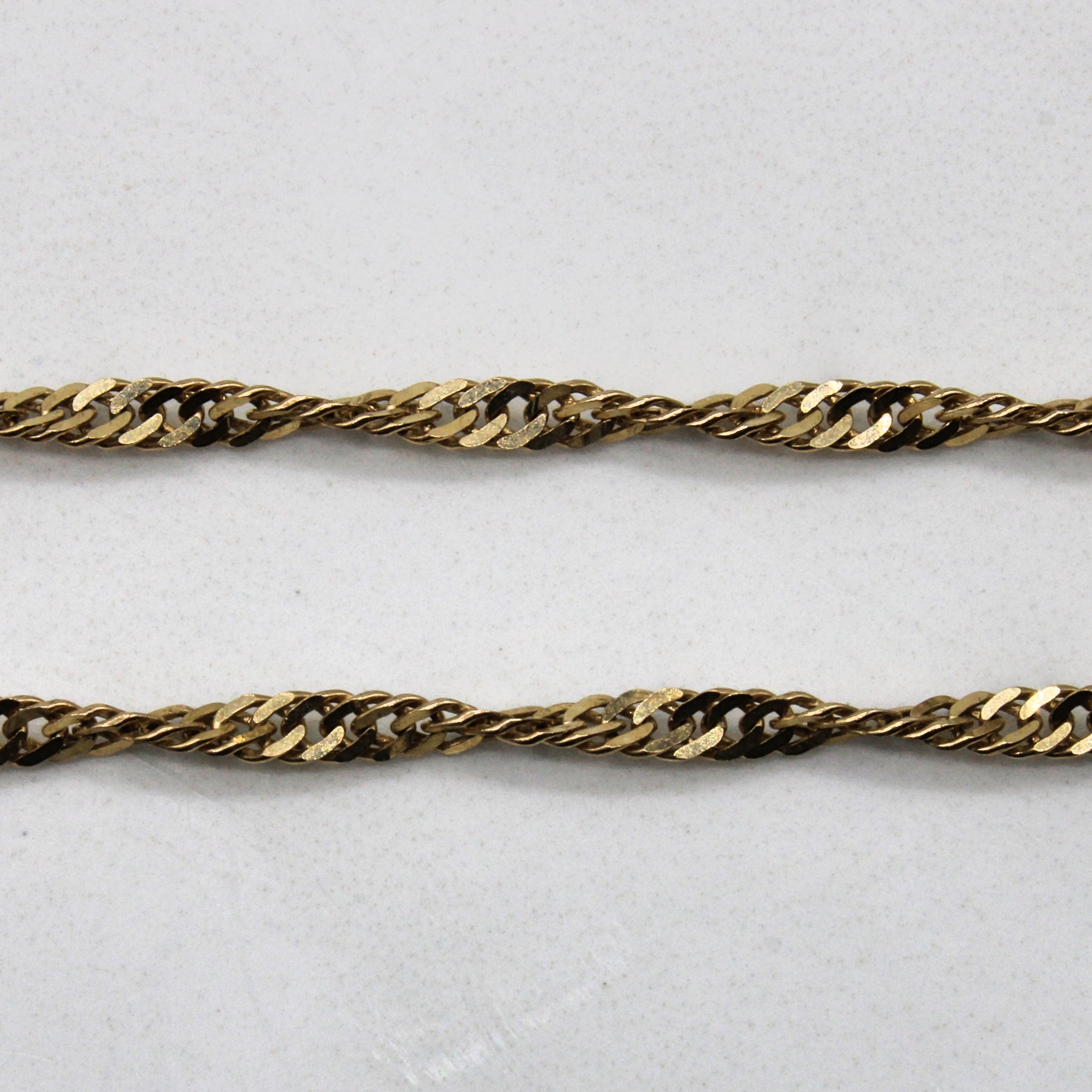 10K Yellow Gold Rope Chain Necklace for Women & Men - 22 Inch Classic Unisex Jewelry - Perfect for Everyday Wear, Gifts & Special Occasions
