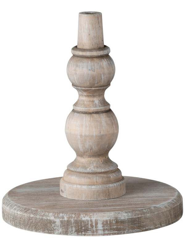 Elegant Brown Wood Cake Topper Base - Perfect for Wedding, Birthday, and Anniversary Cakes - Durable & Stylish Decorative Stand