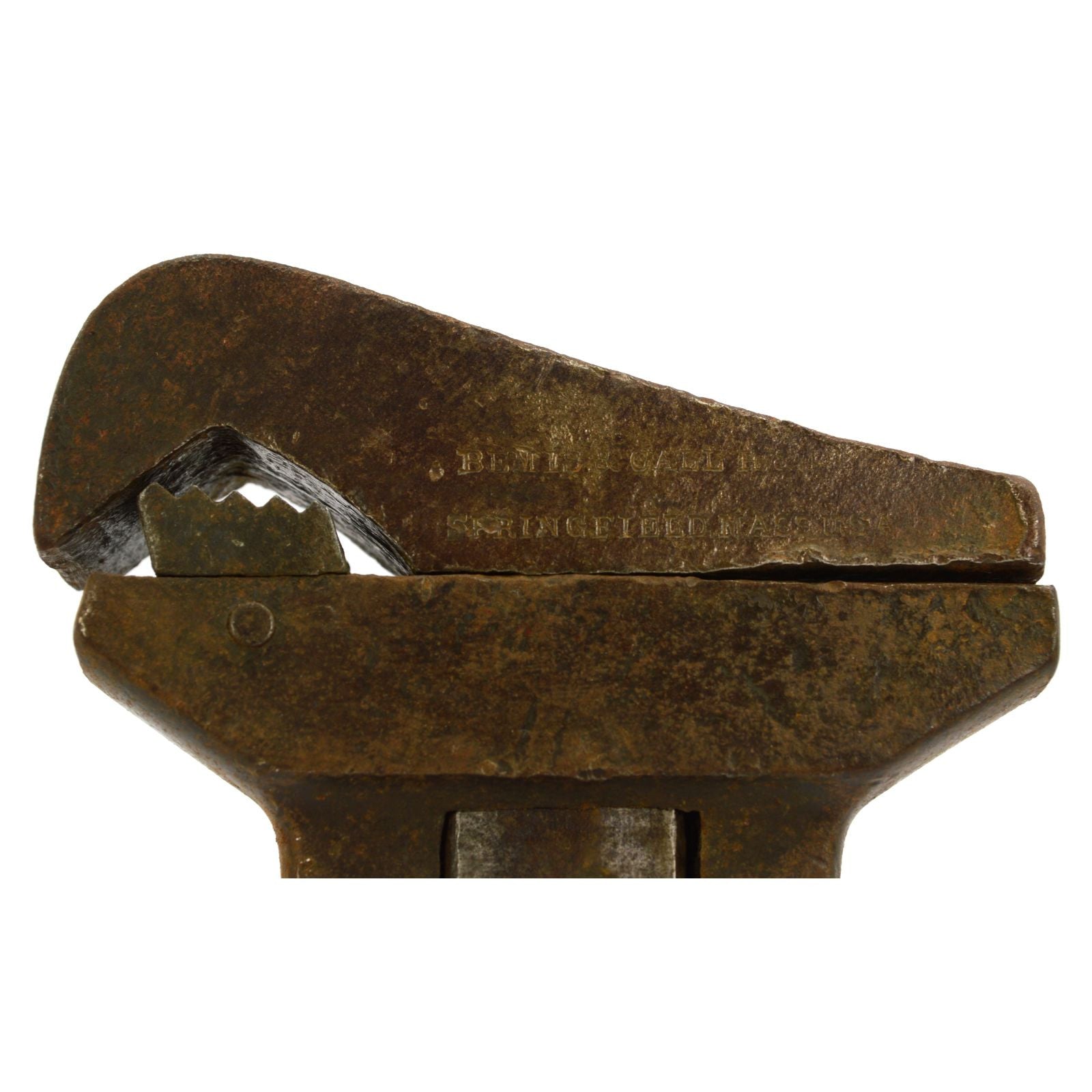Vintage Bemis & Call H&T Antique Combination Monkey Pipe Wrench - 11 Inch Double Jaw Adjustable Tool (2.5 lbs) for Plumbing, Mechanical Repairs & DIY Projects