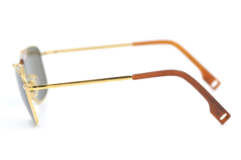 AO Skymaster Pilot Sport Gold Aviator Sunglasses - Polarized UV Protection for Men & Women - Perfect for Flying, Driving, and Outdoor Adventures