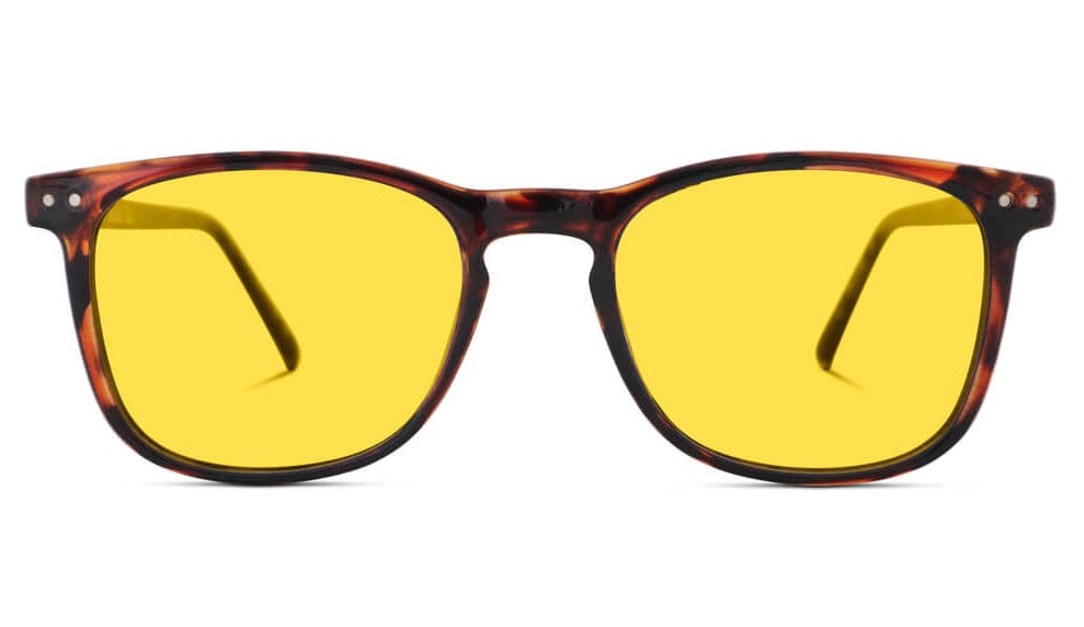 DayMax Taylor Glasses - Classic Tortoise Shell Frame Eyewear for Men & Women | Perfect for Reading, Driving & Fashion Accessories