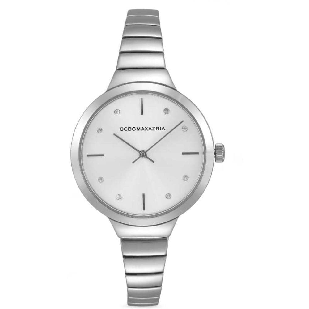 BCBGMAXAZRIA BG50675001 Women's Watch - Elegant Stainless Steel Bracelet, Water Resistant, Perfect for Work, Parties & Everyday Wear