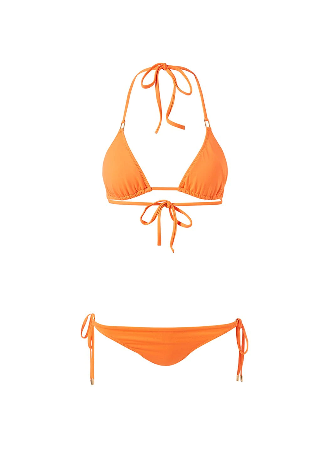 Cancun Bikini Top for Women - Orange Swimwear for Beach & Pool - Sexy & Comfortable Summer Vacation Outfit