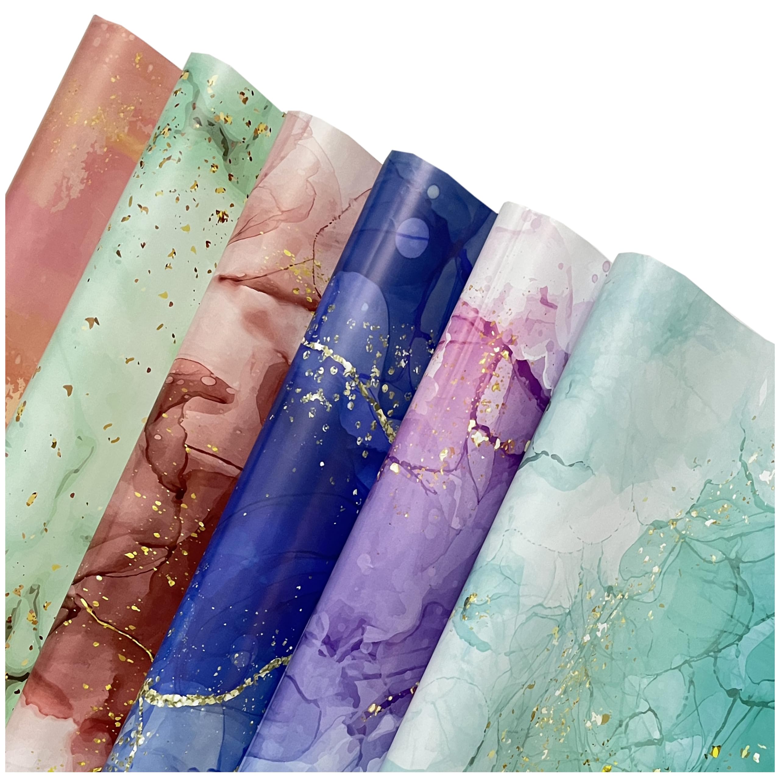 AccuPrints Premium Gift Wrapping Paper (6-Pack) - High-Quality Gift Wrap Roll with Multicolor Designs for Birthday, Christmas & Holiday Presents - Perfect for DIY Crafts, Party Decorations & Thoughtful Gift Packaging