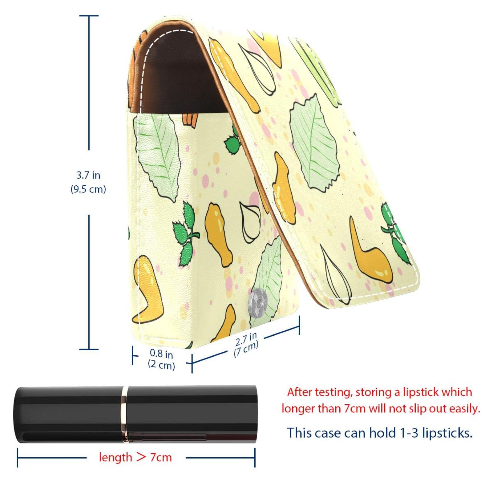 Personalized Lipstick Case - Portable Makeup Bag & Cosmetic Pouch Organizer for Women | Perfect for Travel, Home Storage & On-the-Go Touch Ups