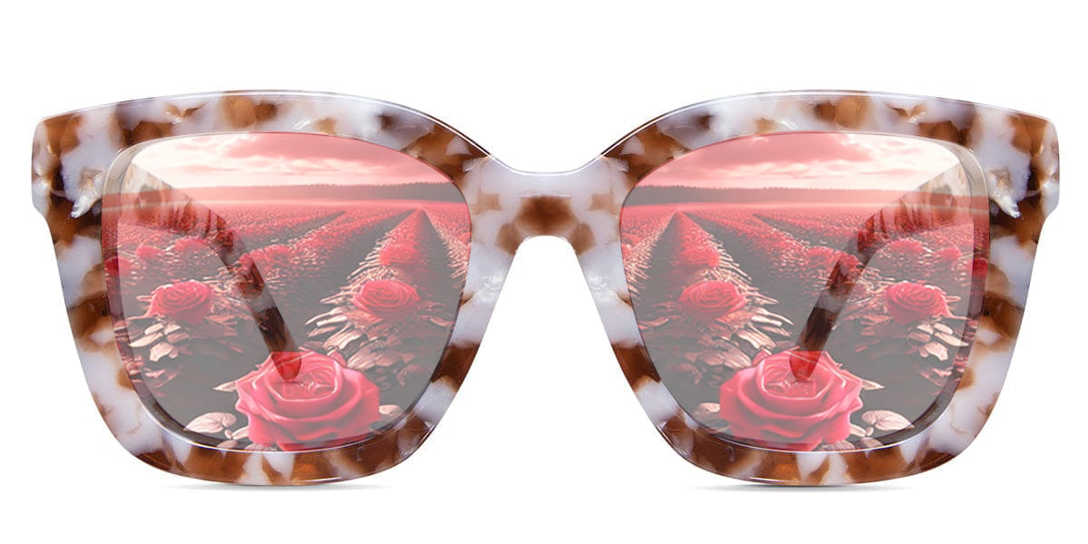 Acra Women's Prescription Tinted Glasses - Stylish & UV Protection for Reading, Driving & Outdoor Activities