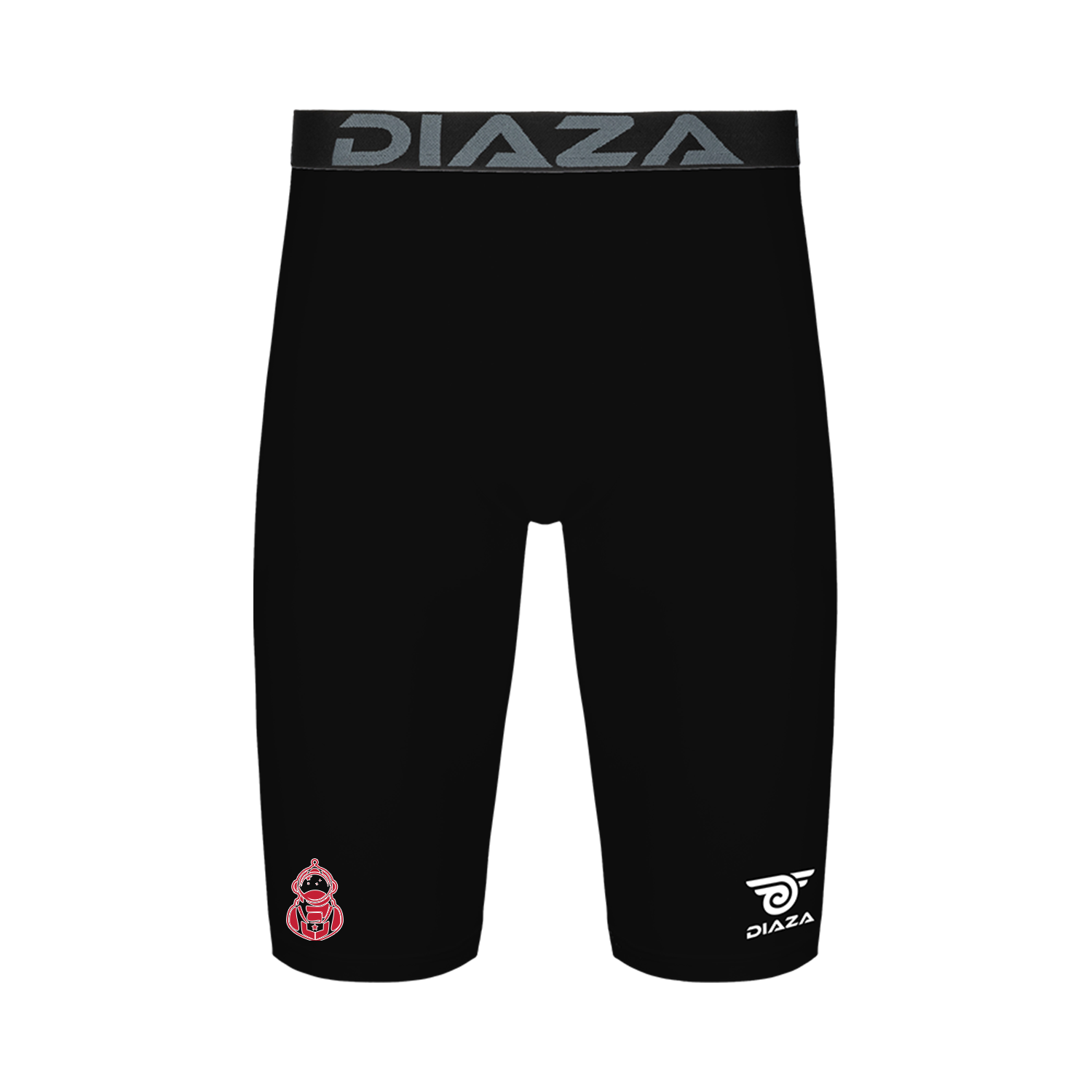 League City Legends Compression Shorts for Men - Black Performance Workout & Running Shorts - Ideal for Gym, Sports & Active Lifestyle