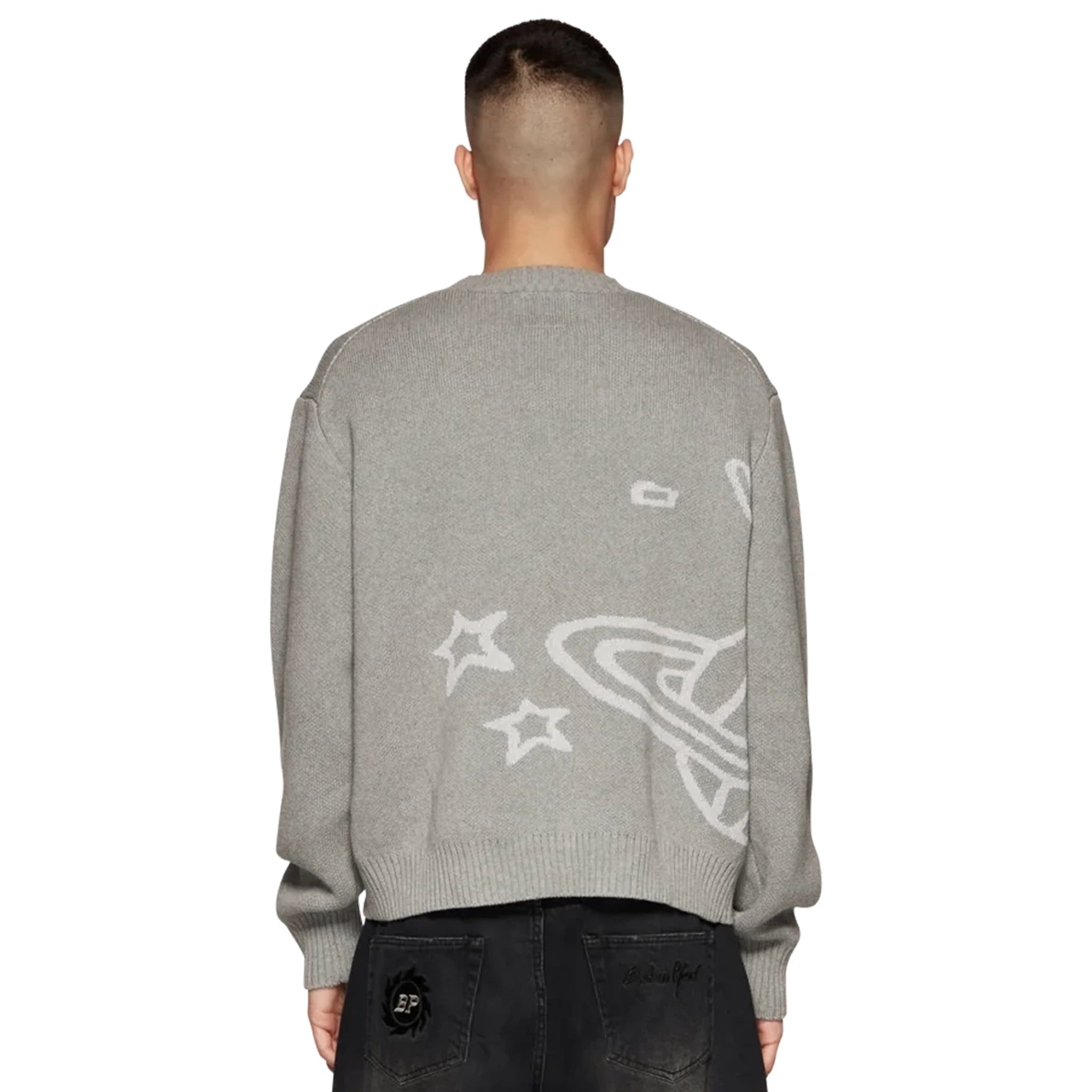 Broken Planet Heather Grey Knit Sweatshirt - Cozy Oversized Pullover for Men & Women | Perfect for Casual Wear, Fall Fashion, and Street Style Outfits