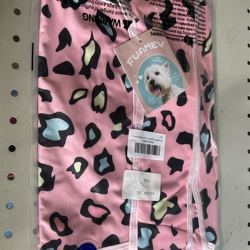 Post-Surgery Recovery Suit for Dogs - Soft, Breathable, Comfortable - Pink Leopard Print - XXL Size - Ideal for Spay/Neuter, Wound Protection & Stress Relief