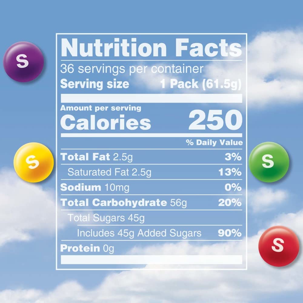 SKITTLES Original Fruit Candy - 2.17-Ounce Packs (36 Count) | Bulk Individually Wrapped Candies for Parties, Halloween Treats & Office Snacks